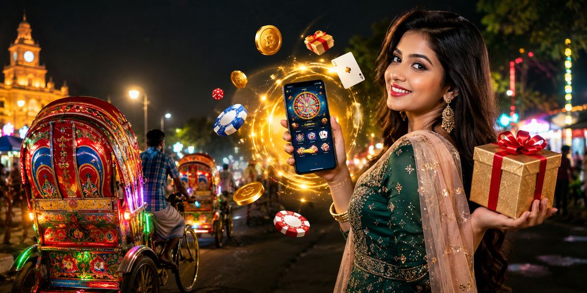 ঢাকার নাইট মার্কেটে ডিজিটাল পেমেন্ট ও লটারি টিকিট কেনার দৃশ্য